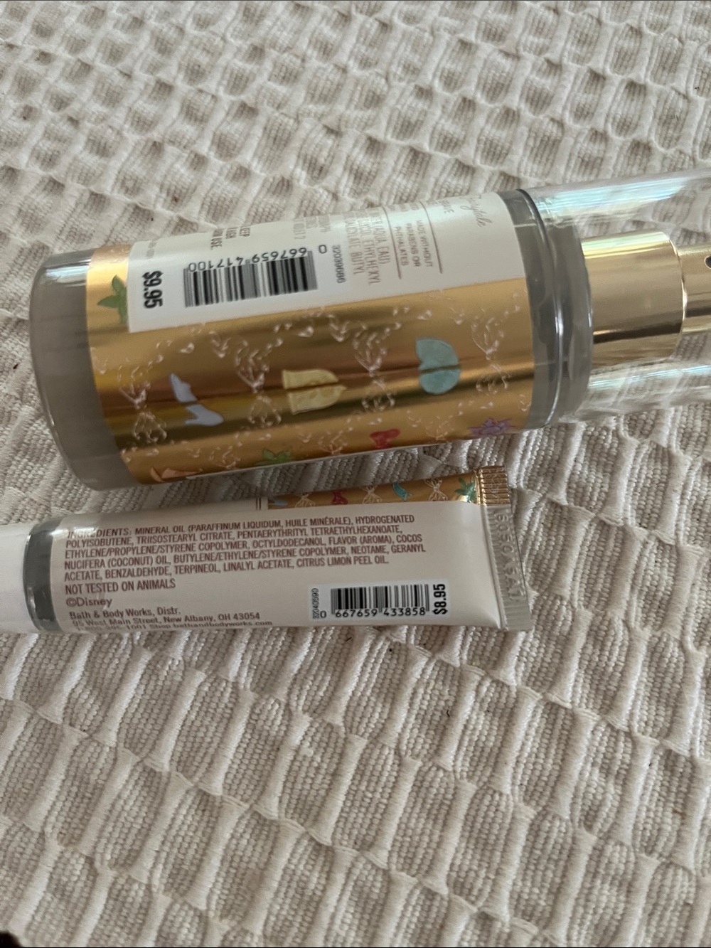 Disney Princess Gold Fragrance Mist & Lip gloss duo - Picture 3 of 3